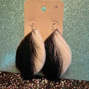 Cowhide Earrings